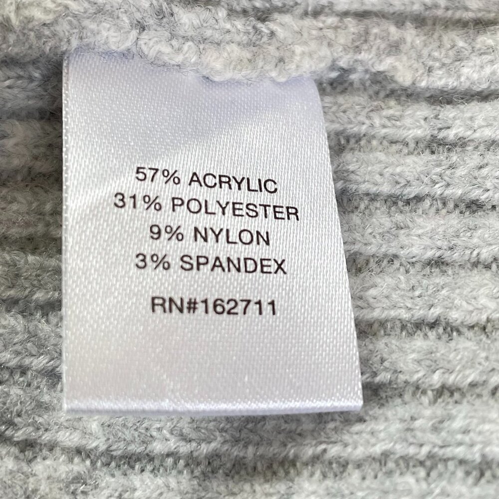 Love Ellie Cozy Gray Open-Front Longline Cardigan Women’s Small NWOT - Picture 11 of 13